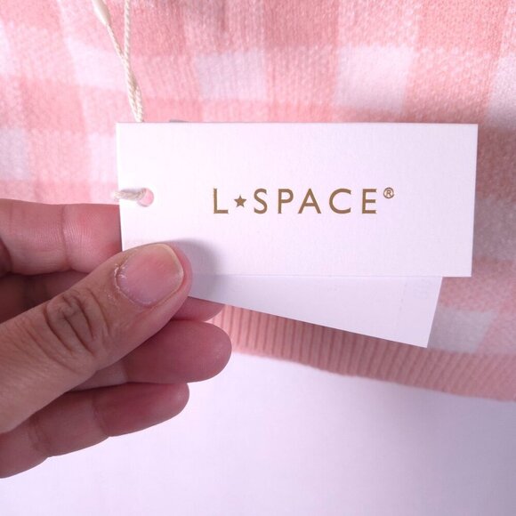 L*Space Francie Crop Top - Pink, Super Soft Size L ($106 Retail) - Picture 5 of 6